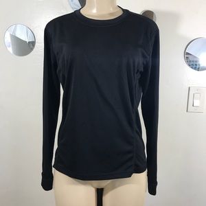 Women’s sport long sleeve Shirt LG black